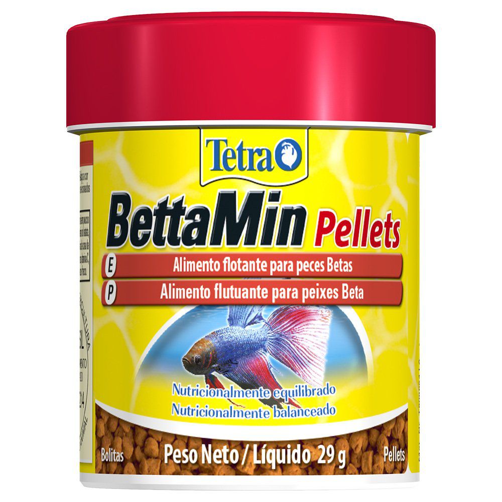 Tetra Bettamin Pastilhas 29g Ração Especial para Bettas