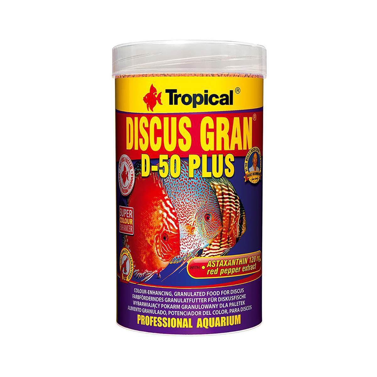 Tropical Discus Gran D-50 Plus 44g