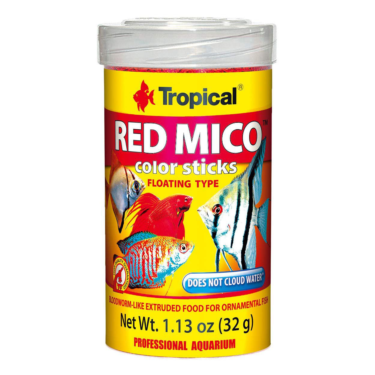 Ração Tropical Red Mico Colour Sticks 80g