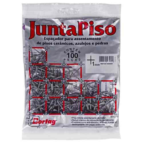 Kit 1000 Espaçador Junta De Piso 1mm Cortag 60505