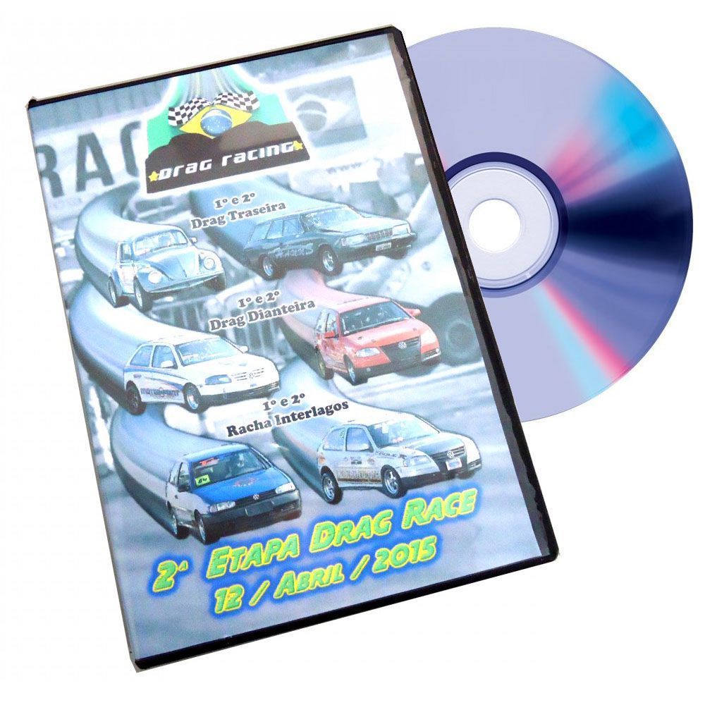 DVD Arrancada Racha Interlagos Drag Race Edições Especiais 