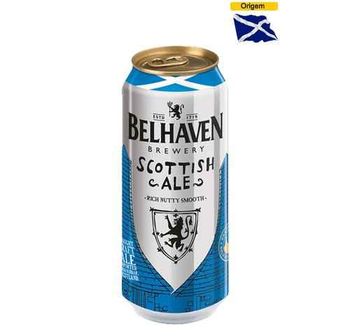 Cerveja Belhaven Scottish Ale Lata 440 ml