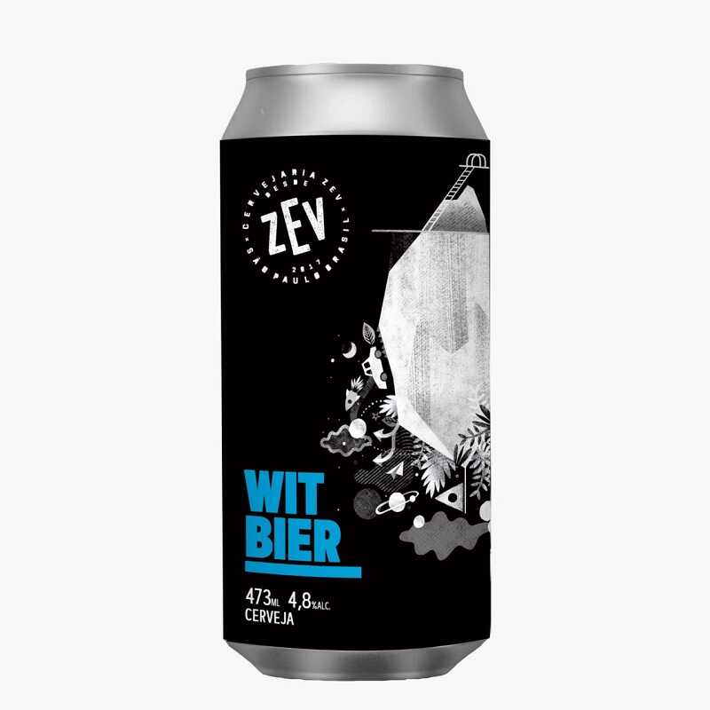 Cerveja Zev Witbier Lata 473 ml