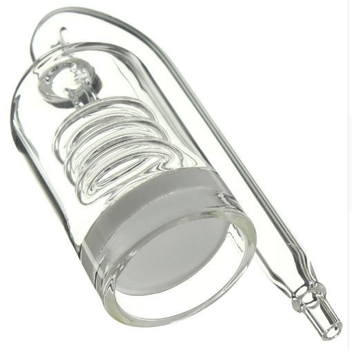 Difusor cerâmico p/ CO2 23mm de vidro espiral