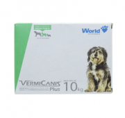 Vermifugo Vermicanis Plus 800mg P/caes 10kg C/4 Comprimidos