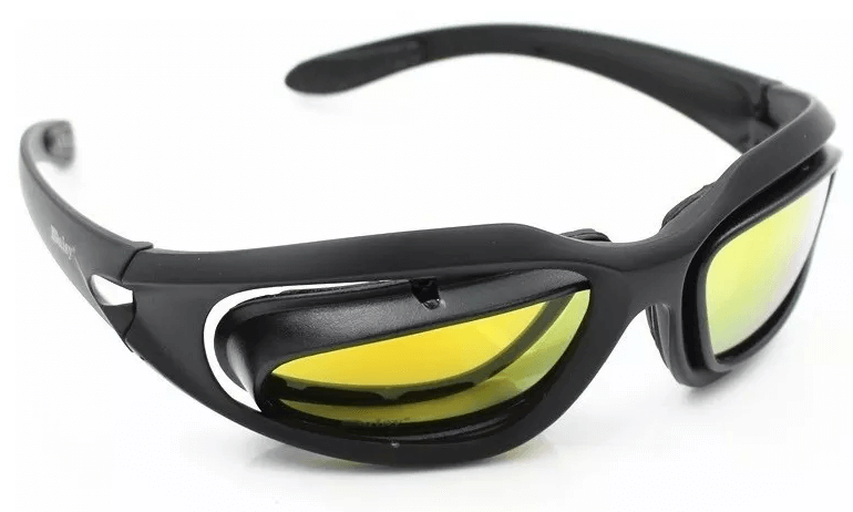 Oculos Militar Tático Policial Polarizado Daisy C5 4 Lentes