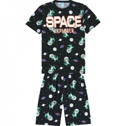 Pijama Kyly Masculino Infantil Dinossauros Astronautas 