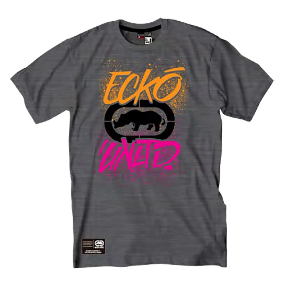 Camiseta Ecko Masculina Cinza