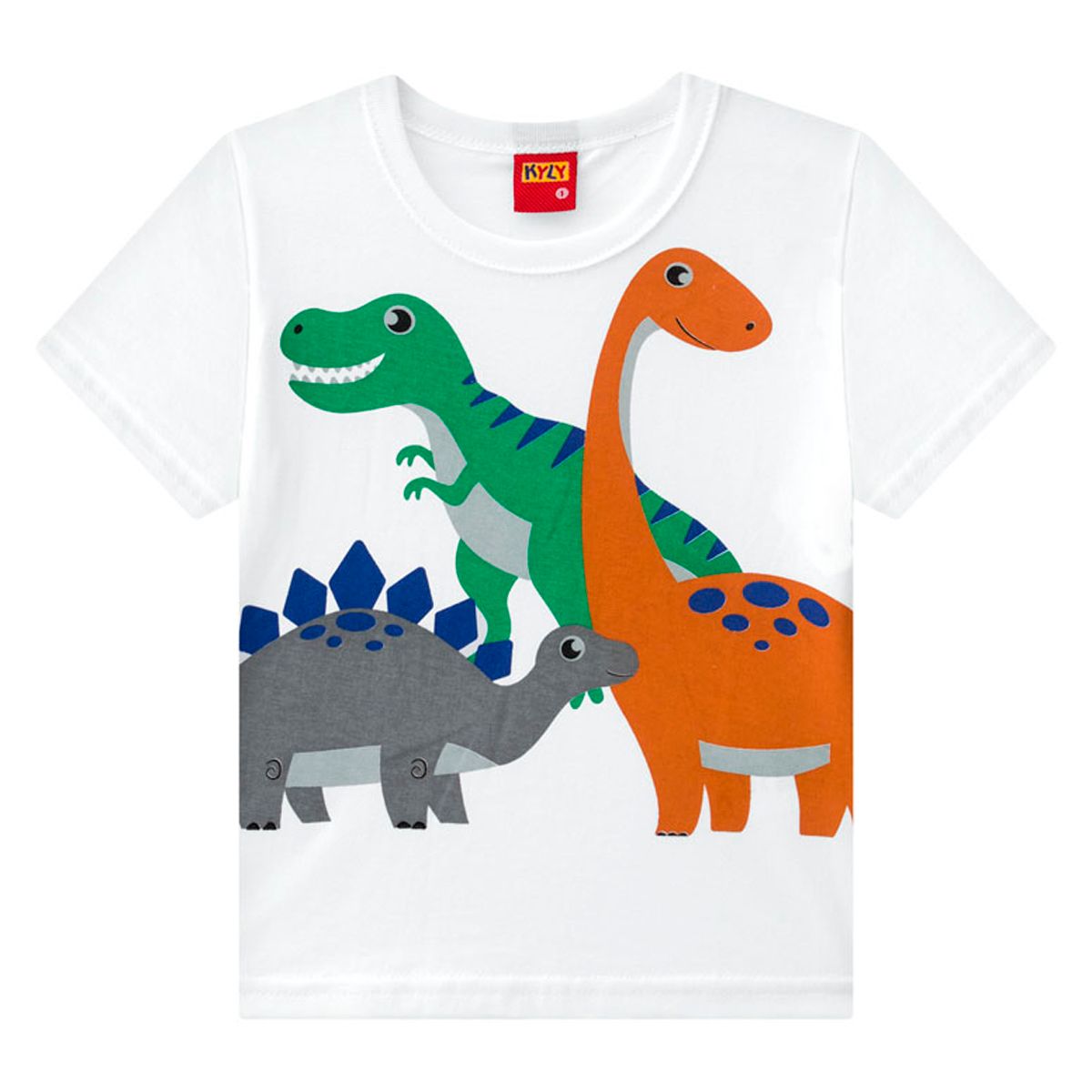 Camiseta Kyly Masculina Infantil Dinos 