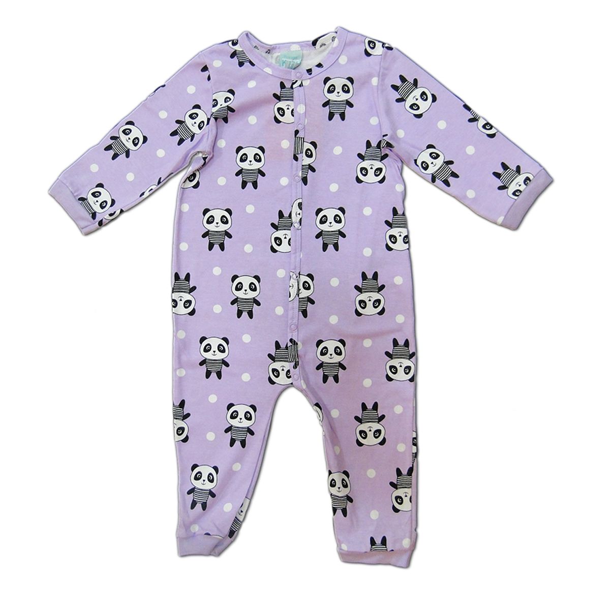 Pijama Kyly Feminino Infantil Baby Pandas 