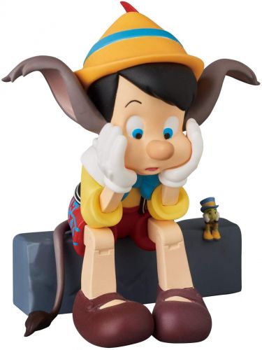 Medicom UDF Ultra Detalhe Figura 464 Pinocchio 7cm Oficial Licenciado