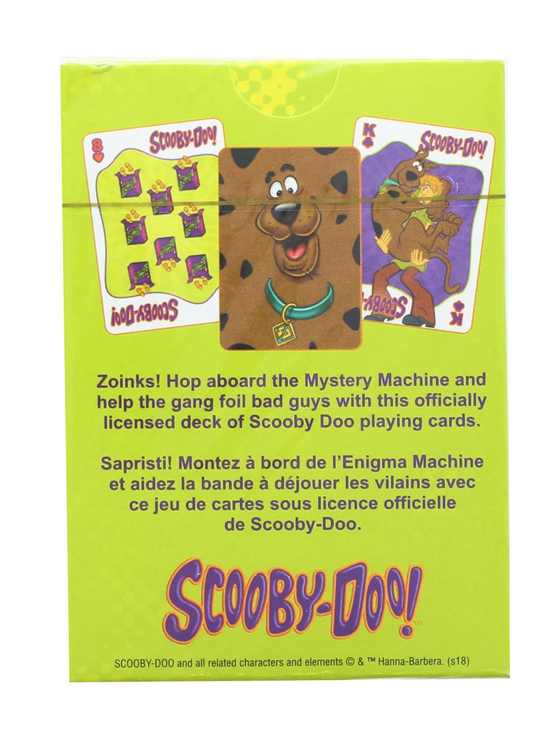 Aquarius Scooby Doo Baralho Oficial Licenciado