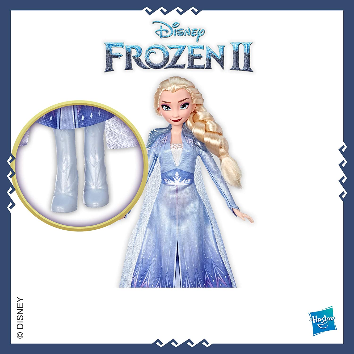 Boneca Disney Frozen Elsa Fashion Inspirada em Frozen 2 Oficial Licenciado