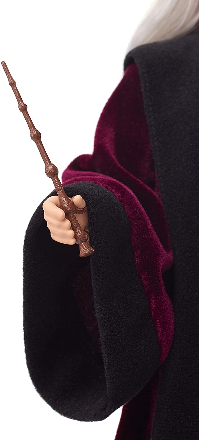 Boneco Albus Dumbledore Articulado Mattel 25cm Oficial Licenciado