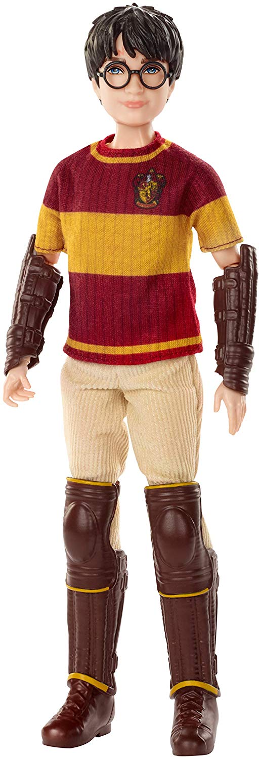 Boneco Harry Potter Quidditch Articulado Mattel 27cm Oficial Licenciado