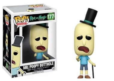 Funko Pop Cartoon Rick and Morty - Mr. Poopy Butthole
