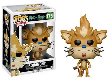 Funko Pop Cartoon Rick and Morty - Squanchy