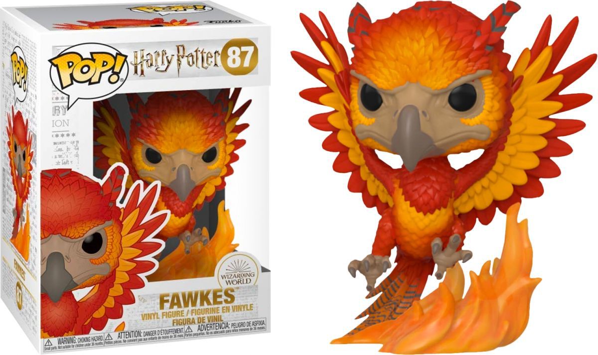Funko Pop Movies Harry Potter Fawkes 87