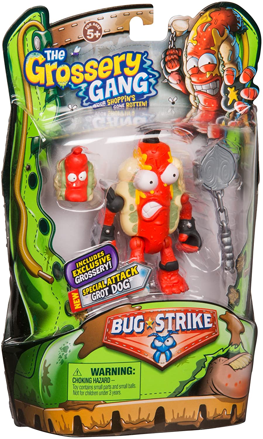Grossery Gang The S4 Bug Strike Action Figure - Grot Dog