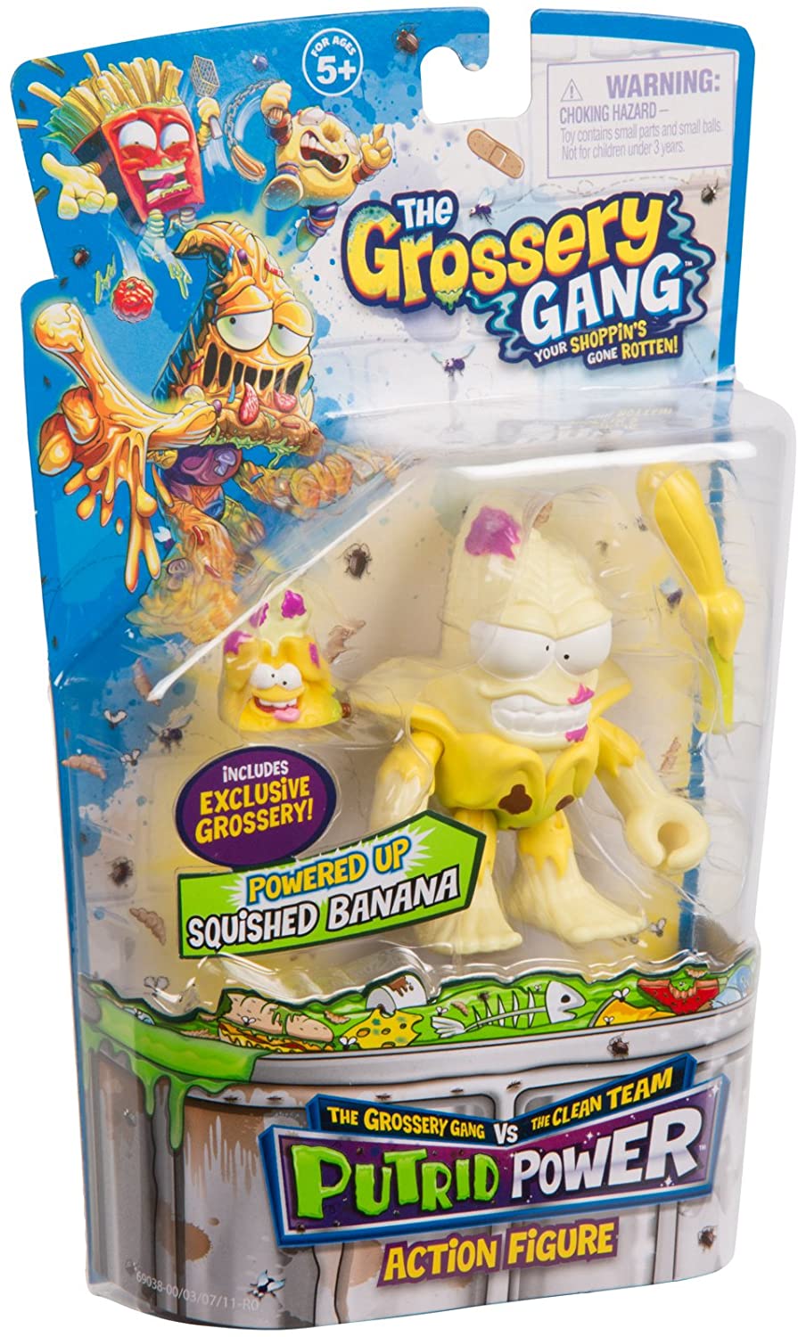 Grossery Gang The Season 3 Squished Banana Oficial Licenciado