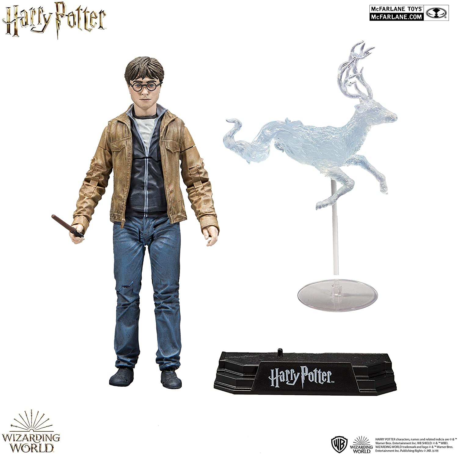 McFarlane Toys Harry Potter - Harry Action Oficial Licenciado