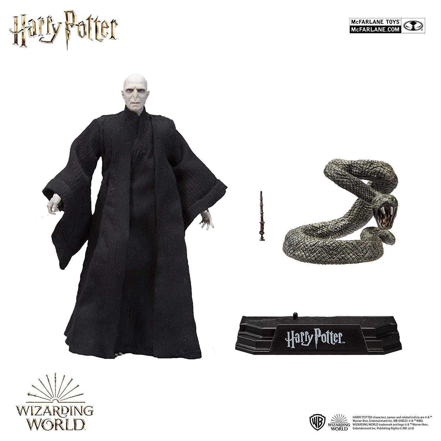 McFarlane Toys Harry Potter - Lord Voldemort Action Figure Oficial Licenciado