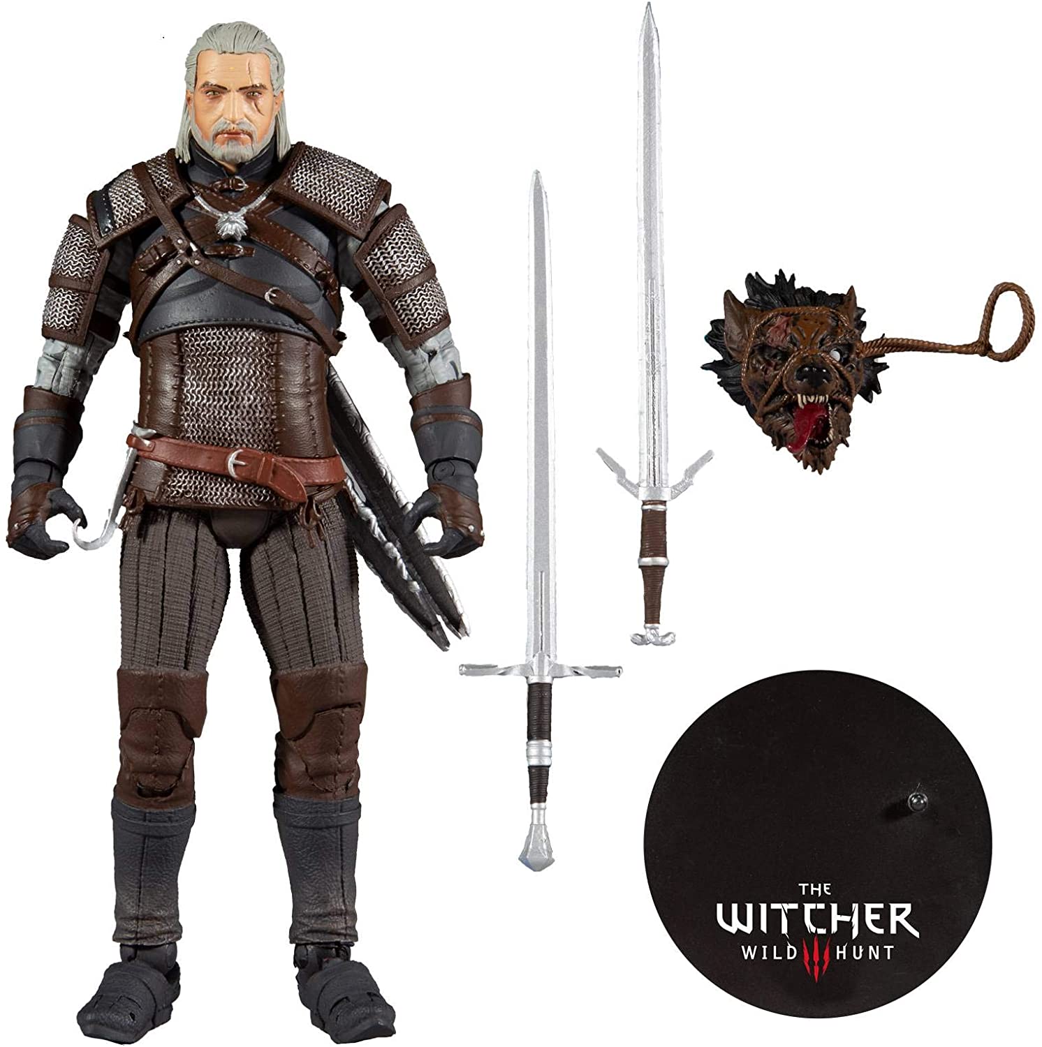 McFarlane The Witcher Gaming Figures 1 Geralt of Rivia Oficial Licenciado