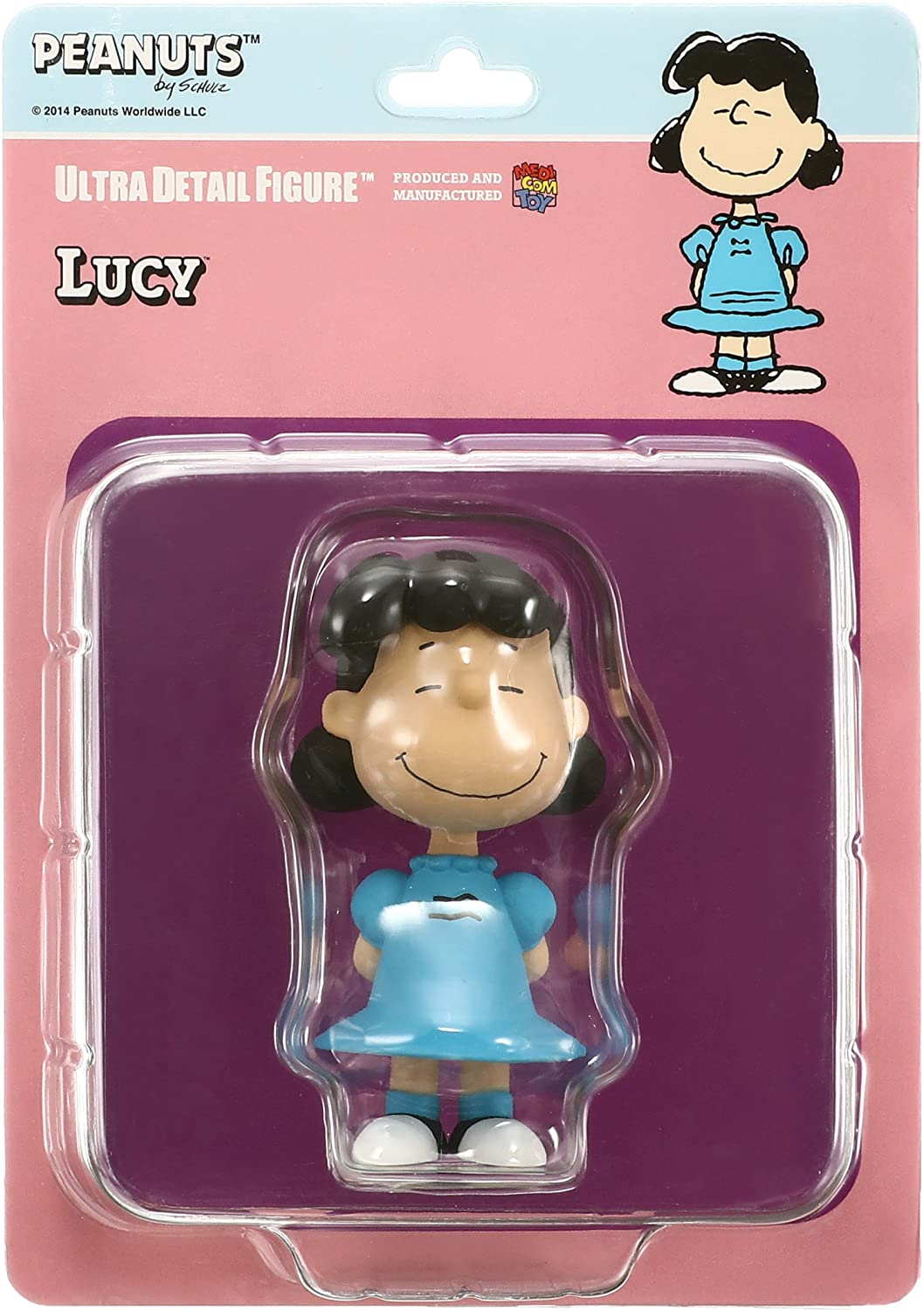 Medicom UDF Ultra Detalhe Figura Peanuts Series 3 Lucy Oficial Licenciado