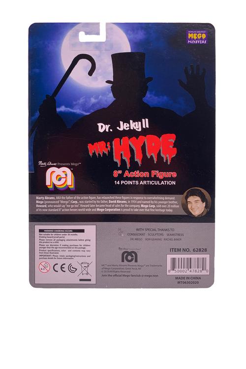 Mego Action Figure Dr Jekyll Mr Hyde Oficial Licenciado