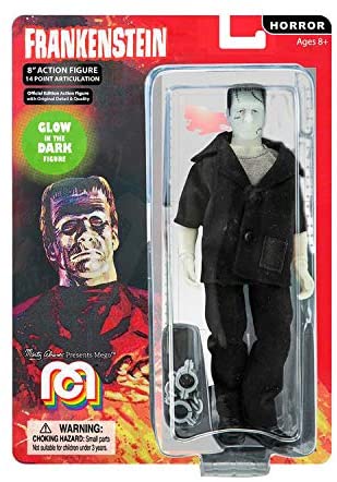 Mego Action Figures Frankenstein Brilha no Escuro Limited Edition