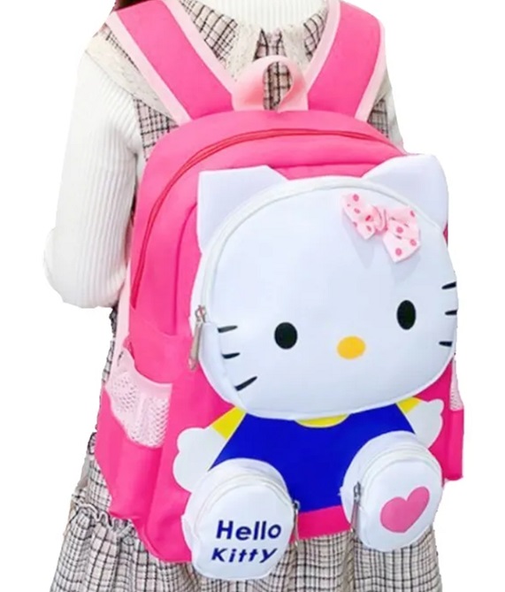 Mochila Escolar Japonesa Hello Kitty 33cm
