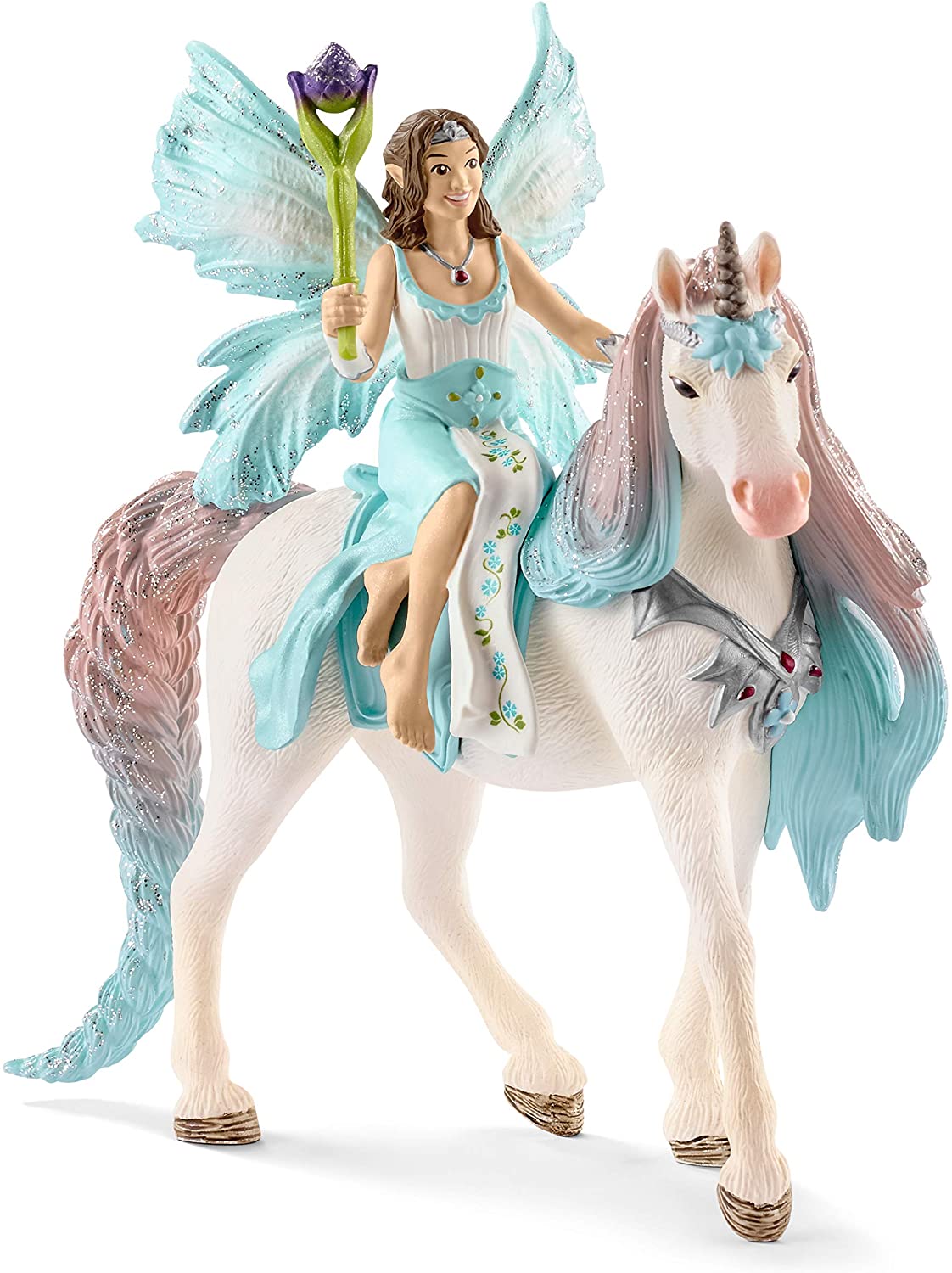 SCHLEICH Bayala Fairy Eyela with Pegasus Unicorn Oficial