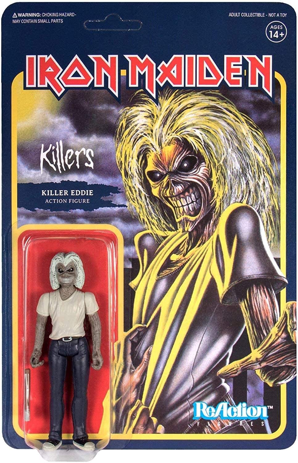 Super7 Iron Maiden Killers Eddie Reaction Oficial Licenciado