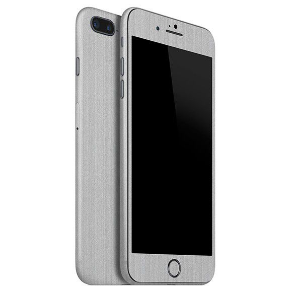 Skin Premium - Adesivo Estampa Aço Escovado iPhone 7 Plus