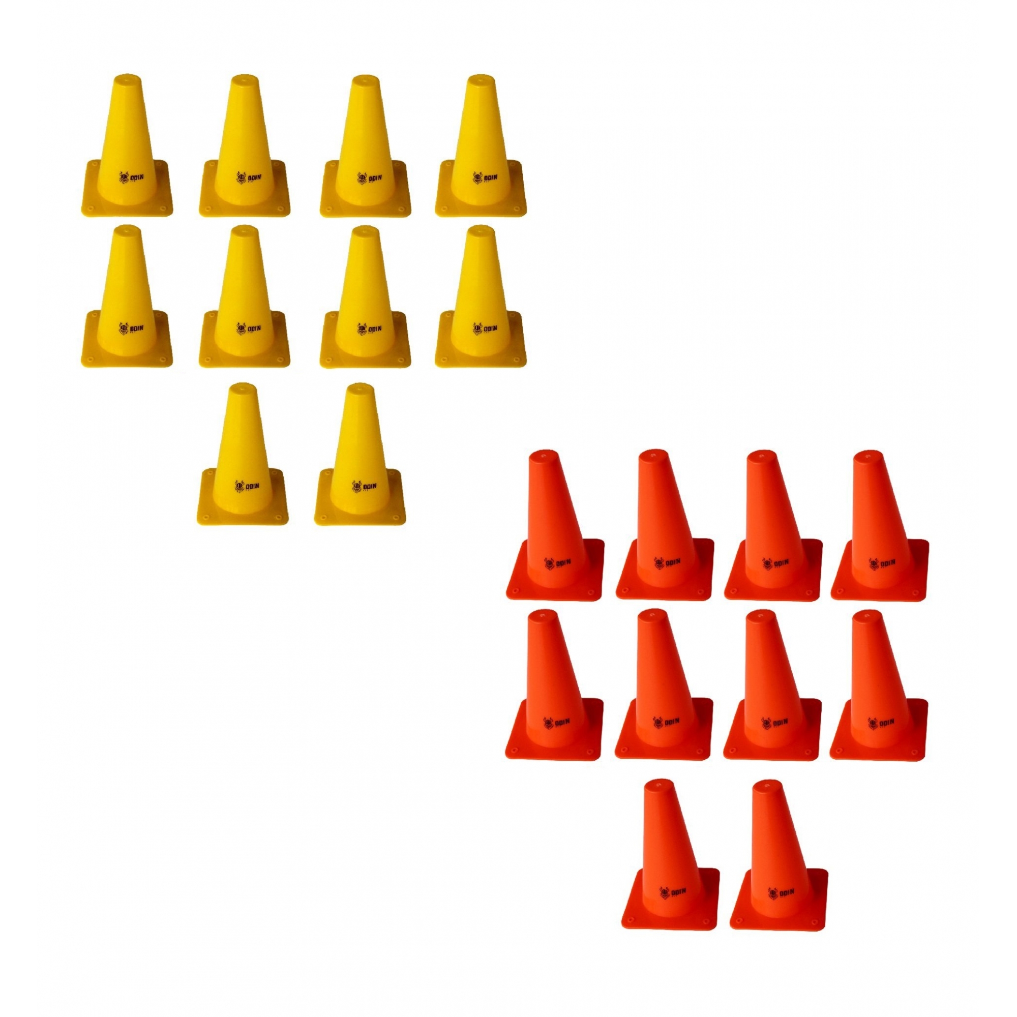 Kit 10 Cones Pequenos 15cm - Odin Fit
