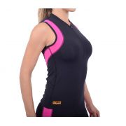 Camiseta Regata Top DX-3 X-Power de Compressão Feminino Para Triathlon