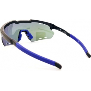 Óculos Shield Compact Small Mountain HB M Black D Blue Multi Purple - Foto 3