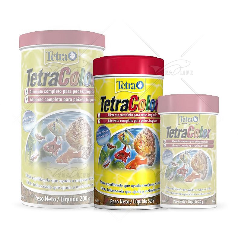 Ração Tetra Color Flakes 52 g