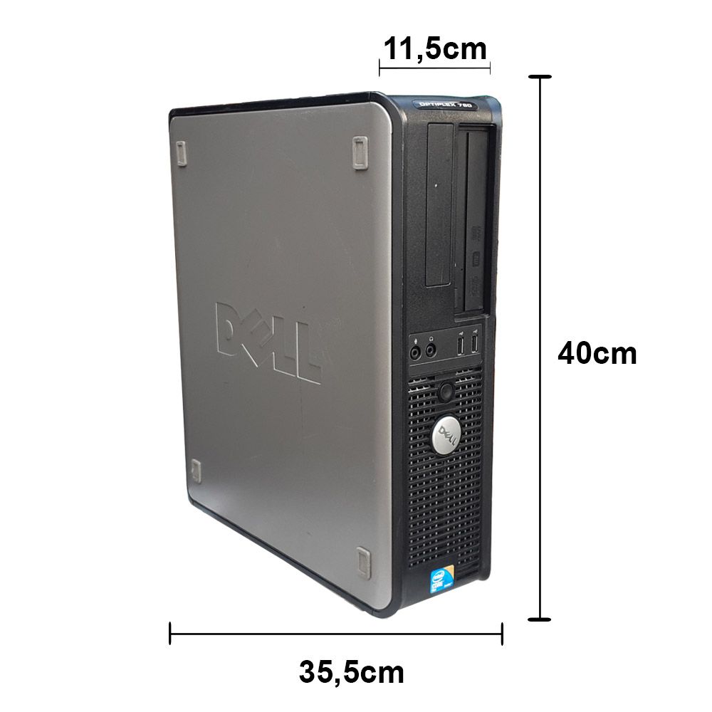 Cpu Dell Optiplex 380 Core 2 Duo 4gb Hd 500gb Wifi +  Monitor 20"