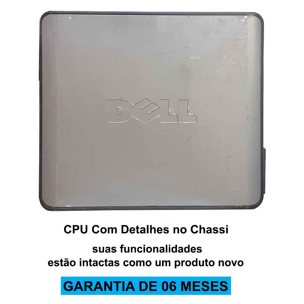 Cpu Dell Optiplex 380 Core 2 Duo 4gb Hd 160 DVD Wifi