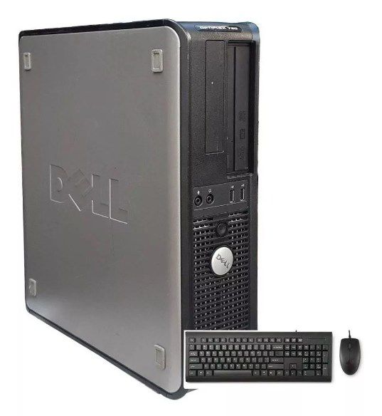 CPU Desktop Dell Optiplex 780 Core 2 Duo E8400 4 GB Ddr3 SSD 120GB Wifi Teclado Mouse Placa de Vídeo