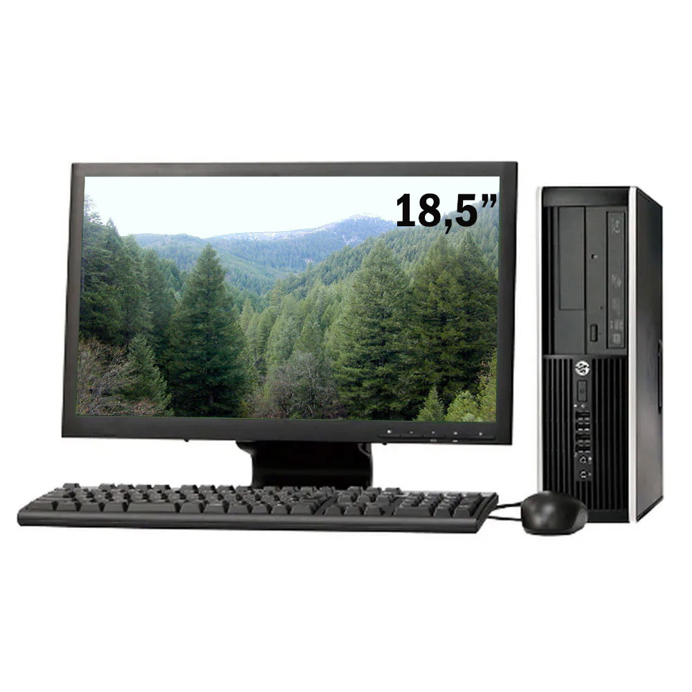 Cpu Hp 8300 I5 3° G 8gb SSD 120Gb + Monitor 18,5'