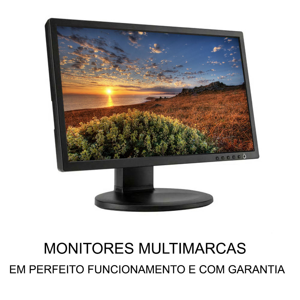 Cpu HP Elite 8100 Core I5 8gb Ssd 240Gb + Monitor 18,5'