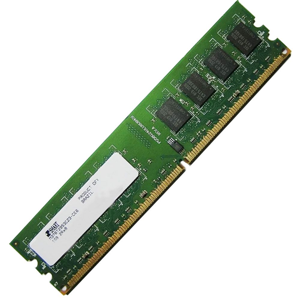 Memórias Ram Ddr2 1gb 800 mhz Para Desktop Smart