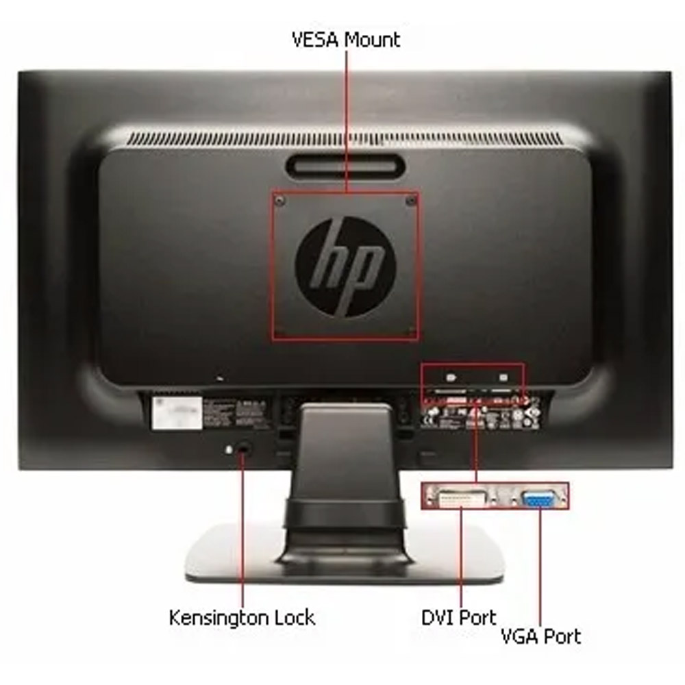 Monitor HP ProDisplay P221 21,5' Black LED LCD 1920 x 1080