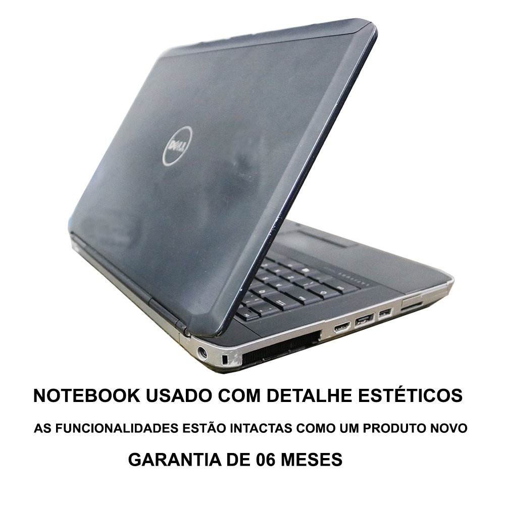 Notebook Dell E5430 Core I5 3ª Geração 4gb Ssd 240Gb Hdmi