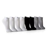 Kit c/ 8 pares de meias Lupo Soquete Conforto Cores Sortidas