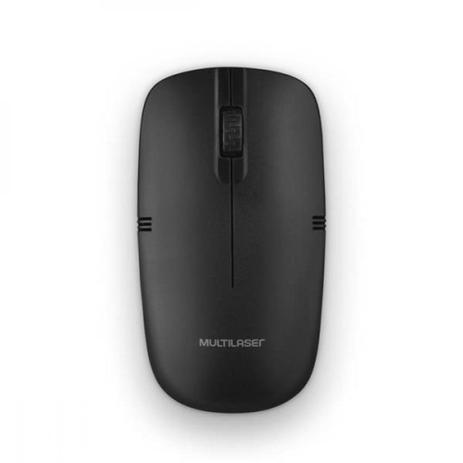 MOUSE MULTILASER WIRELESS 2.4GHZ PRETO - MO285