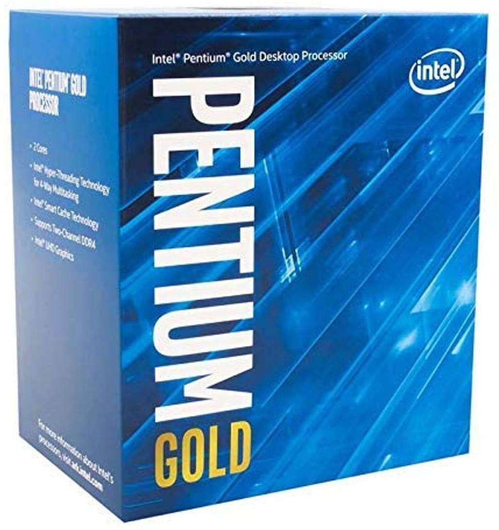 PROCESSADOR INTEL PENTIUM GOLD DUAL CORE G6400 4.00 GHZ LGA1200 - BX80701G6400