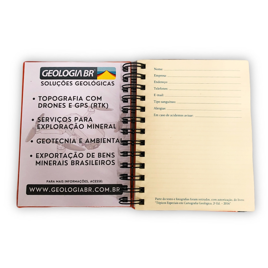 Caderneta de Campo - Geologia BR